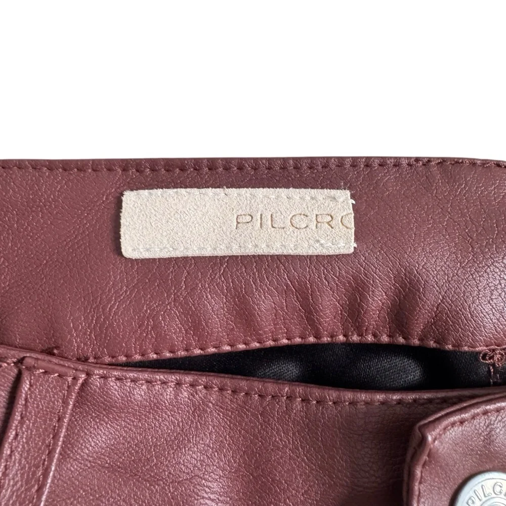 Anthropologie The Ya-Ya Vegan Leather Pant - Picture 10 of 14